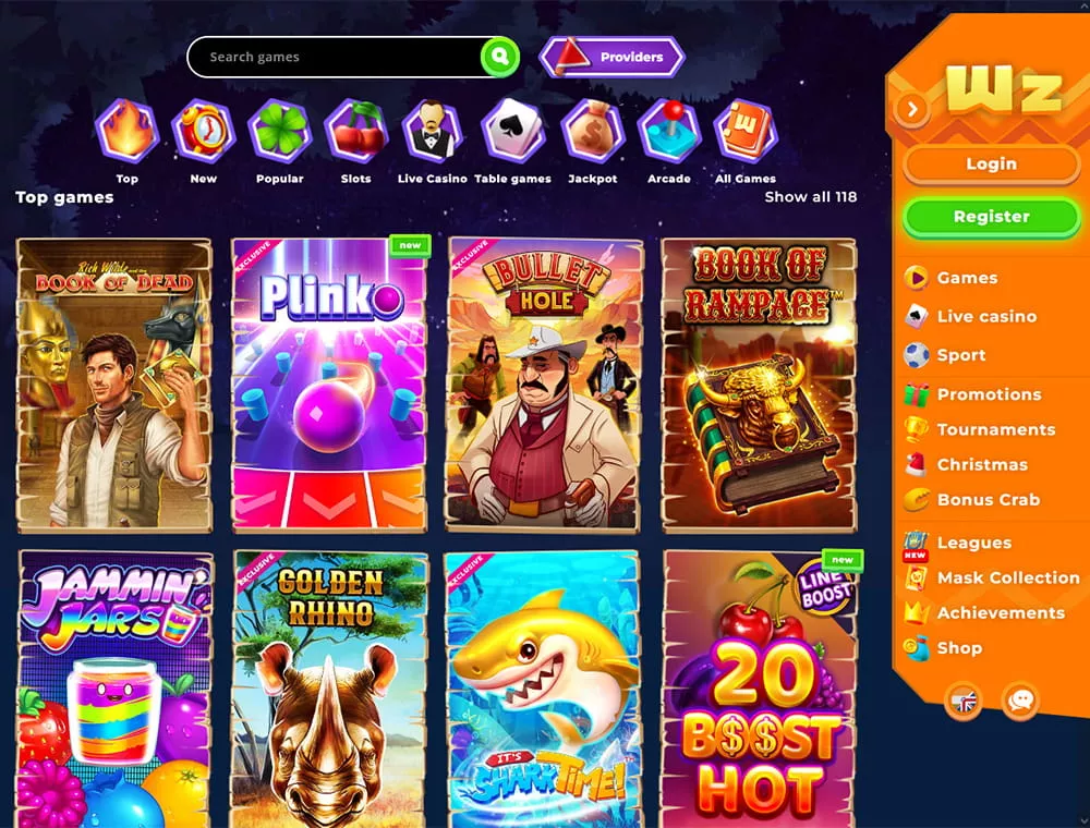 Wazamba καζίνο