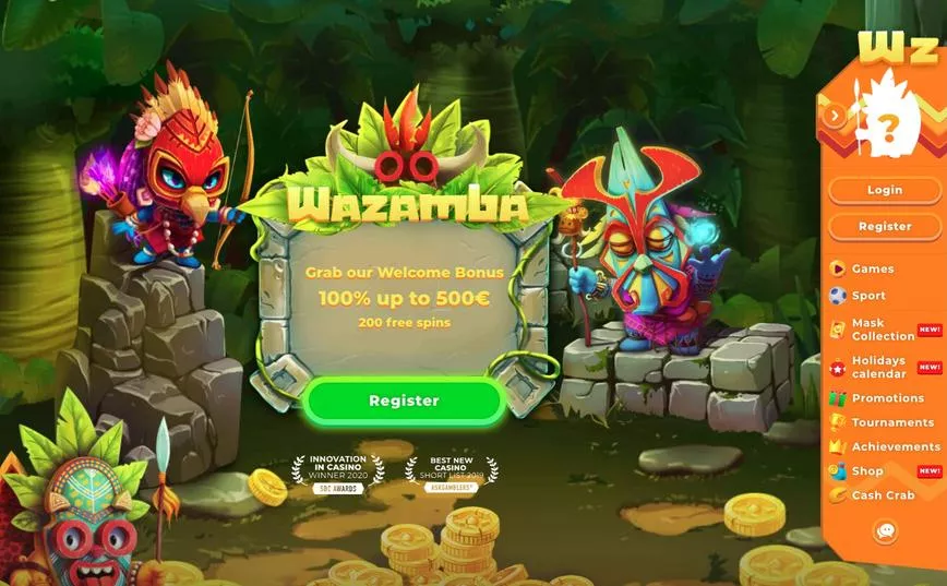 Wazamba hry