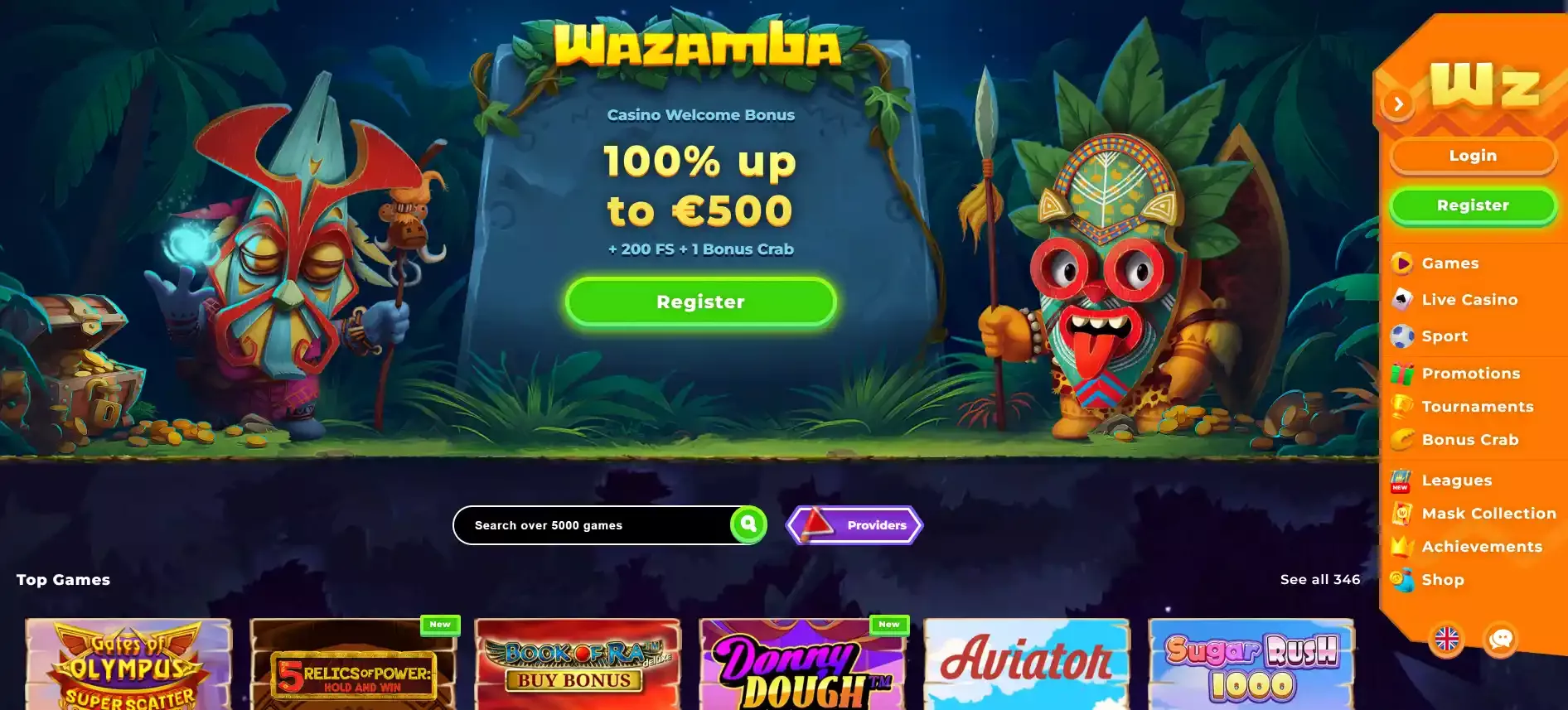 Wazamba spēles